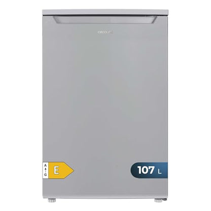 Cecotec Nevera Pequeña Frigorífico Mini Retro 91L 1 Porta Bolero Coolmarket TT Origin 90 Negro E. Frigorífico de Mesa, 83cm de Altura e 47cm de Largura, Bajo Consumo, Temperatura Regulable
