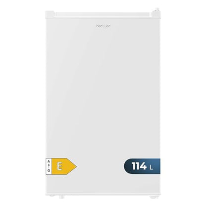 Cecotec Nevera Pequeña Frigorífico Mini Retro 91L 1 Porta Bolero Coolmarket TT Origin 90 Negro E. Frigorífico de Mesa, 83cm de Altura e 47cm de Largura, Bajo Consumo, Temperatura Regulable