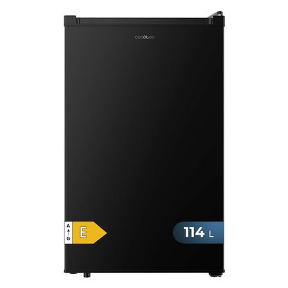 Cecotec Nevera Pequeña Frigorífico Mini Retro 91L 1 Porta Bolero Coolmarket TT Origin 90 Negro E. Frigorífico de Mesa, 83cm de Altura e 47cm de Largura, Bajo Consumo, Temperatura Regulable