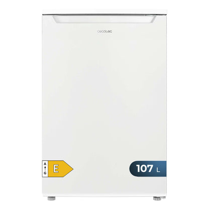 Cecotec Nevera Pequeña Frigorífico Mini Retro 91L 1 Porta Bolero Coolmarket TT Origin 90 Negro E. Frigorífico de Mesa, 83cm de Altura e 47cm de Largura, Bajo Consumo, Temperatura Regulable
