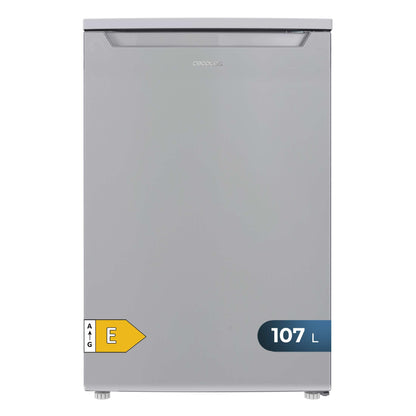 Cecotec Nevera Pequeña Frigorífico Mini Retro 91L 1 Porta Bolero Coolmarket TT Origin 90 Negro E. Frigorífico de Mesa, 83cm de Altura e 47cm de Largura, Bajo Consumo, Temperatura Regulable