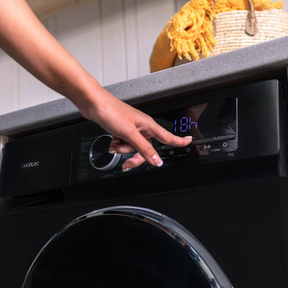 Lavadora de Carga Frontal 12 kg – 1400 rpm, Motor Inverter, Vapor y 16 Programas de Lavado