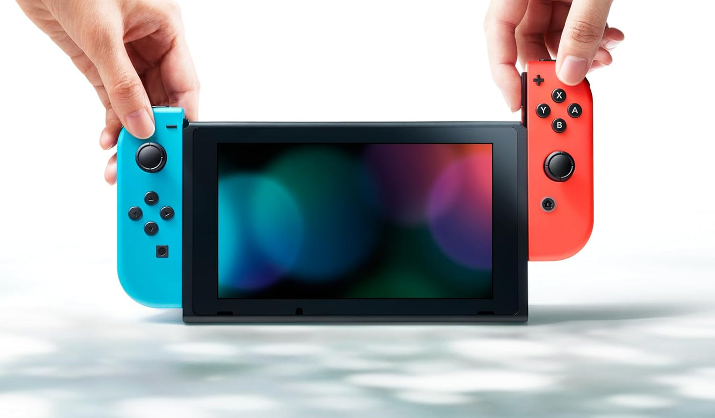 Consola Switch OLED – Pantalla de 7”, 64GB y Joy-Con Azul/Rojo Neón