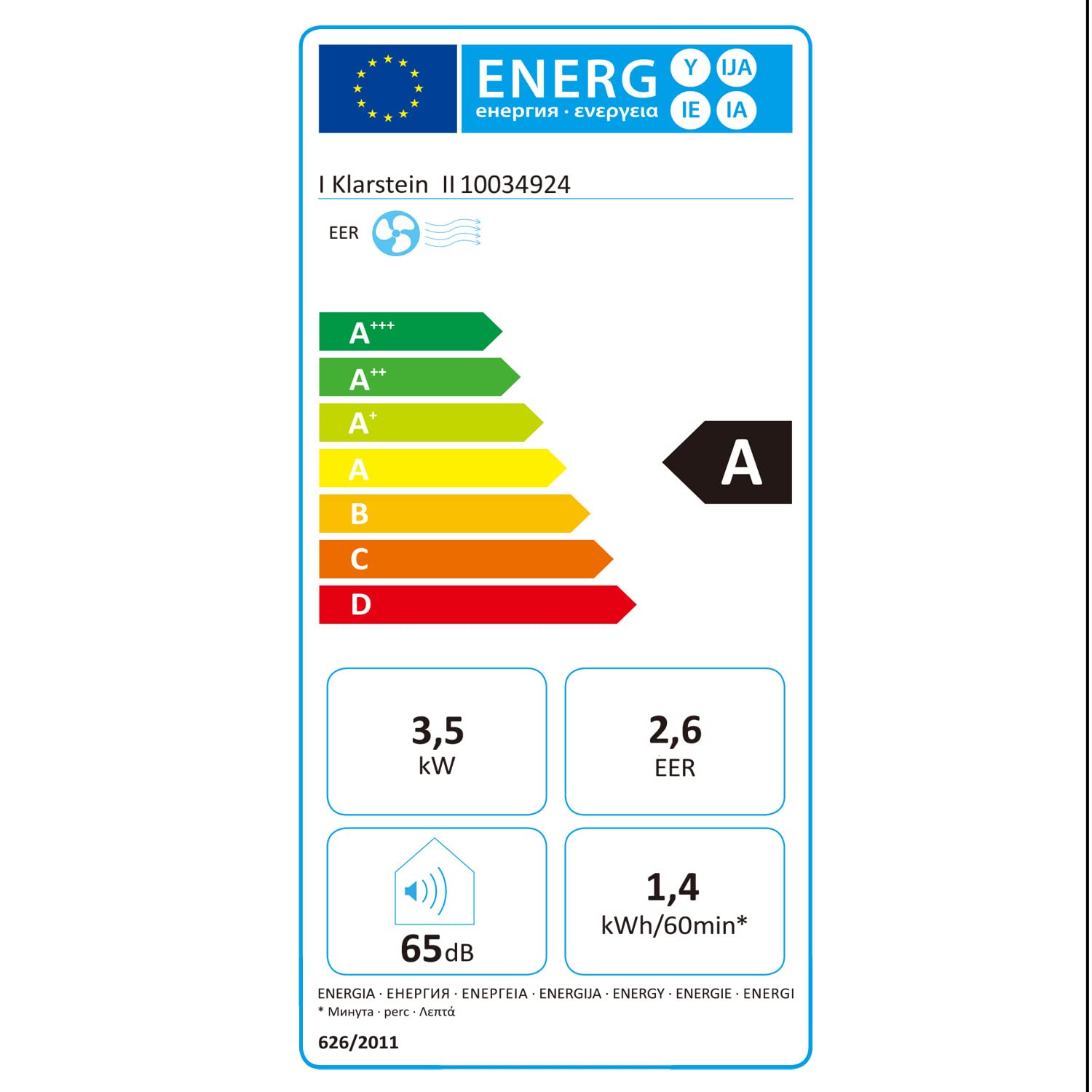 Klarstein Aire Acondicionado 3 em 1, Climatizador de Ar 1200BTU Evaporativo de Ar, Silencioso, Pinguino Modo Noturno com Humidificador e Ventilador, Aparelho com Refrigerador de Ar para Casa