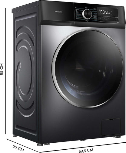 Lavadora de Carga Frontal 12 kg – 1400 rpm, Motor Inverter, Vapor y 16 Programas de Lavado