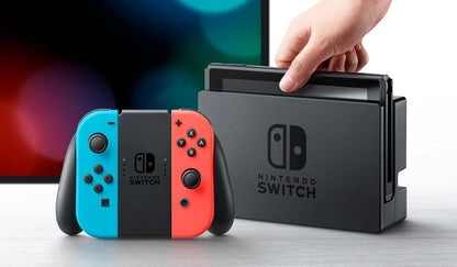 Consola Switch OLED – Pantalla de 7”, 64GB y Joy-Con Azul/Rojo Neón