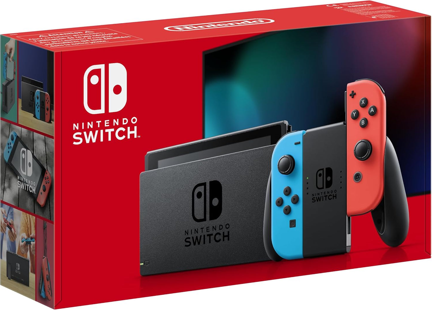 Consola Switch OLED – Pantalla de 7”, 64GB y Joy-Con Azul/Rojo Neón